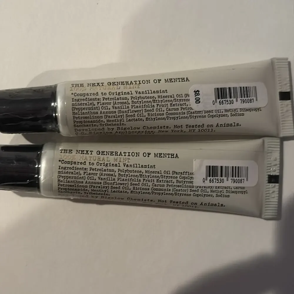 NWT 2 co bigelow lip shine bundle